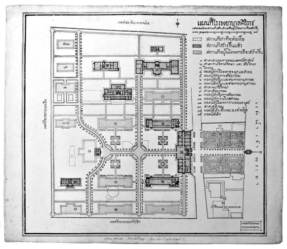 781_แผนผังอาคารภายในโรงพยาบาลศิริราช